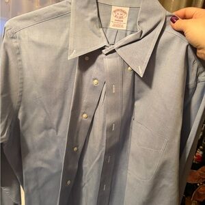 Madison Sky Blue Dress Shirt Mens brooks brothers